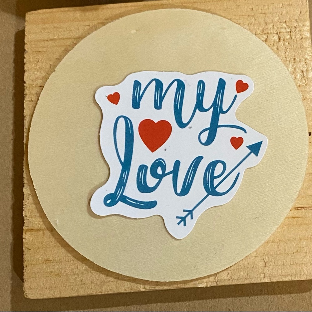 🌈20/$5🌈 My Love Sticker